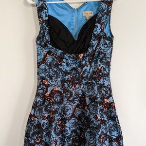 Lindy bop blue Ophelia dress, size medium. With pockets!
